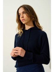 AUTHENTIC CASHMERE Kaszmirowy sweter "Yarlside" w kolorze granatowym rozmiar: XXL. Niebieskie swetry AUTHENTIC CASHMERE, na lato, xxl, bez wzorów, z kaszmiru, bez ramiączek. Za 282.42 zł.