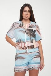 Bluza damska z tropikalnym wzorem SPORTALM. Bluzy Sportalm, bez wzorów, bez kaptura. Za 1,329.00 zł.