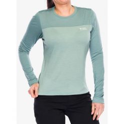 Bluza rowerowa damska Mons Royale Diversion Merino Bike Jersey Long Sleeve. Zielone bluzy Mons Royale, l, bez wzorów, z jersey, bez ramiączek, bez kaptura. Za 350.99 zł.