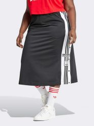 Adidas Spódnica w kolorze czarno-białym rozmiar: 1X. Białe spódnice adidas, bez wzorów, midi. Za 154.43 zł.