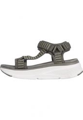 Sandały damskie Cruz Findel Chunky. Zielone sandały CRUZ, bez wzorów, z materiału, eleganckie, bez obcasa, na obcasie, bez zapięcia. Za 182.50 zł.