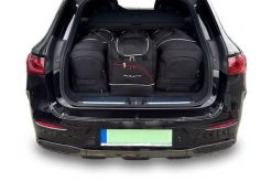 Torby Do Bagażnika Mercedes-Benz Eqe Suv Ev 2023+ 4Szt Kjust. Czarne torby podróżne KJUST, bez wzorów, z kauczuku. Za 1,250.00 zł.