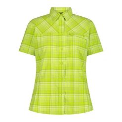 Koszula damska turystyczne CMP 34S5756. Zielone koszule CMP, s, bez wzorów, sportowe, bez kołnierzyka, bez ramiączek. Za 274.00 zł.