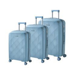 Zestaw 3 walizek TONSAI Niebieski. Niebieskie walizki BLmeble, małe. W wyprzedaży za 441.00 zł.