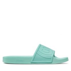Klapki Colmar. Zielone klapki Colmar, bez wzorów, bez obcasa, bez zapięcia. Za 149.99 zł.
