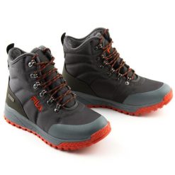 Buty turystyczne zimowe Fila Lavarone mid. Szare buty sportowe lifestyle Fila, na zimę, bez wzorów, sportowe, bez zapięcia. Za 229.00 zł.
