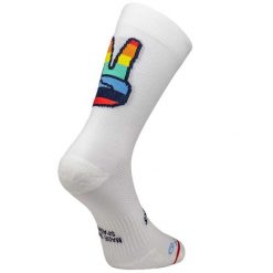 HANDS UP - SKARPETKI DO BIEGANIA. Skarpetki SPORCKS, bez wzorów, ze skóry. Za 136.50 zł.
