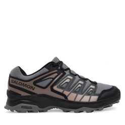 Trekkingi Salomon. Szare buty trekkingowe Salomon, bez zapięcia. Za 319.99 zł.