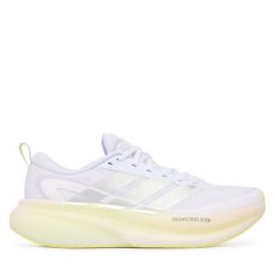 Buty do biegania adidas. Fioletowe buty do biegania adidas, bez wzorów, bez zapięcia, do biegania. Za 569.99 zł.