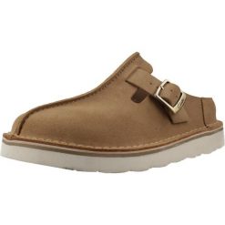 Buty CLARKS 26184168C Brązowy. Brązowe buty trekkingowe Clarks, bez wzorów, ze skóry, bez zapięcia, trekkingowe. Za 388.99 zł.