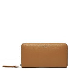 Duży Portfel Damski Gianni Chiarini. Brązowe portfele Gianni Chiarini, bez wzorów. Za 359.99 zł.