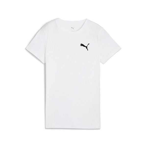 Puma Koszulka Ess 68237402. Białe t-shirty sportowe Puma, s, bez wzorów, bez ramiączek. Za 66.99 zł.