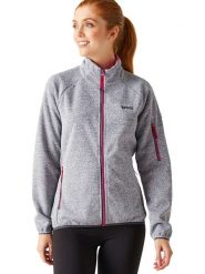 Regatta Kurtka polarowa "Ravenhill" w kolorze szarym rozmiar: 48. Szare kurtki Regatta, bez wzorów, z polaru, bez kaptura. Za 161.45 zł.