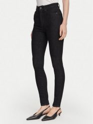 BOSS Jeansy Maye 50518253 Czarny Super Skinny Fit. Czarne jeansy Boss, bez wzorów, z bawełny. Za 449.99 zł.