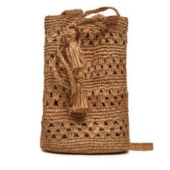 Torebka Manebi. Brązowe torebki klasyczne Manebi, bez wzorów, bez dodatków. Za 569.99 zł.