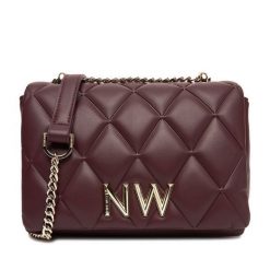 Torebka Nine West. Czerwone torebki klasyczne Nine West, bez wzorów, klasyczne, bez dodatków. Za 189.99 zł.