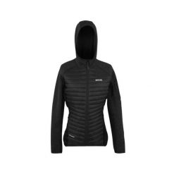 Damska bluza z kapturem na zamek błyskawiczny Regatta Newhill. Czarne bluzy z kapturem Regatta, bez wzorów, z kapturem, trekkingowe. Za 129.99 zł.