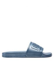 Diesel Klapki SaMayemi Cc W Y02854 P6878 H4465 Niebieski. Niebieskie klapki Diesel, bez wzorów, z tworzywa sztucznego, bez obcasa, bez zapięcia. Za 369.99 zł.