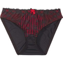 Figi bonprix czarno-czerwony w paski. Figi marki KALENJI. Za 27.99 zł.