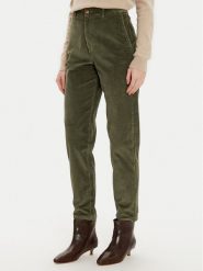 United Colors Of Benetton Spodnie materiałowe 4ZENDF07H Khaki Relaxed Fit. Brązowe spodnie materiałowe United Colors Of Benetton, bez wzorów, z bawełny. Za 169.99 zł.