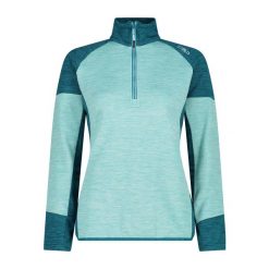 Bluza damska turystyczna CMP 34G2266. Niebieskie bluzy CMP, na zimę, l, bez wzorów, bez kaptura. Za 290.50 zł.