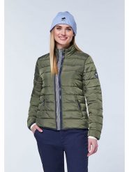 Polo Sylt Kurtka pikowana w kolorze khaki rozmiar: L. Brązowe kurtki Polo Sylt, l, bez wzorów, bez kaptura. Za 156.24 zł.