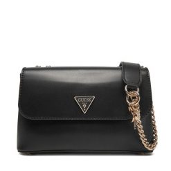 Torebka Guess. Czarne torebki klasyczne Guess, z aplikacjami, klasyczne, bez dodatków. Za 279.99 zł.