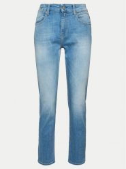 Replay Jeansy WA416 .000.573 65G Niebieski Boyfriend Fit. Niebieskie jeansy Replay, bez wzorów, z bawełny. Za 319.99 zł.