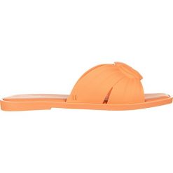 Klapki Melissa Plush AD Orange 010393, Pomarańczowy, Guma. Brązowe klapki Melissa, bez wzorów, z gumy, bez obcasa, bez zapięcia. W wyprzedaży za 149.00 zł.