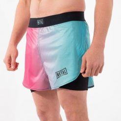 Krótki 2 w 1 Metal Boxe Miami Vice. Czerwone szorty METAL BOXE, bez wzorów, sportowe. Za 266.00 zł.