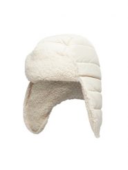 Timberland Czapka TB0A5ZKJ Beżowy. Brązowe czapki zimowe Timberland, bez wzorów, z materiału. Za 299.99 zł.