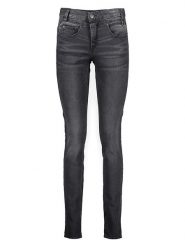 Herrlicher Dżinsy - Skinny fit - w kolorze antracytowym rozmiar: W24/L32. Czarne jeansy Herrlicher, l, z aplikacjami, ze skóry, klasyczne. Za 145.60 zł.