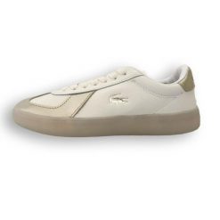 Buty Damskie Sportowe Lacoste Baseshot Pro 126 6 Sfa. Białe buty sportowe lifestyle Lacoste, bez wzorów, bez zapięcia. Za 404.80 zł.