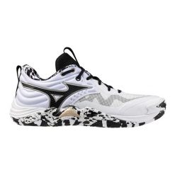 Buty halowe Mizuno Wave Momentum Elite. Białe buty do biegania Mizuno, bez wzorów, z materiału, bez zapięcia, do biegania, mizuno wave. Za 694.90 zł.
