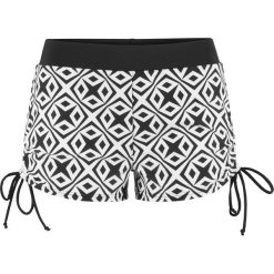 Figi bikini bonprix czarno-biały z nadrukiem. Bikini marki bonprix. Za 59.99 zł.