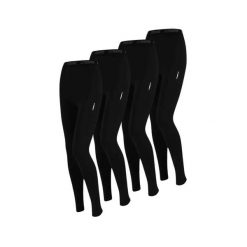 Legginsy termiczne, bielizna termoaktywna damska, 4 sztuki. Czarna legginsy XTREME, bez wzorów, z materiału, sportowe. Za 358.45 zł.
