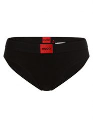 HUGO Figi Kobiety Dżersej czarny, XL. Czarne figi Hugo, bez wzorów, z dżerseju. Za 109.95 zł.