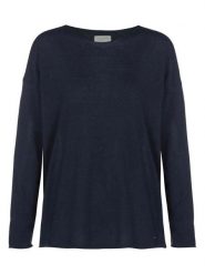 Herrlicher Sweter w kolorze granatowym rozmiar: S. Niebieskie swetry Herrlicher, s, bez wzorów, z lyocellu, bez ramiączek. Za 149.31 zł.