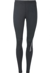 Damskie legginsy Endurance Mahana XQL. Czarne legginsy sportowe Endurance, bez wzorów, z materiału, do biegania. Za 179.99 zł.