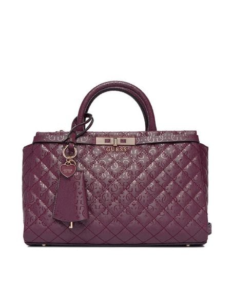 Guess Torebka Idra HWGG81 57060 Fioletowy. Fioletowe torebki klasyczne Guess, z aplikacjami, ze skóry, bez dodatków. Za 529.99 zł.