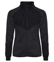 Clique Haines Women Kurtka z polaru i softshell – Ciepła i praktyczna. Czarne kurtki CLIQUE, xl, bez wzorów, z dzianiny, bez kaptura. Za 282.68 zł.