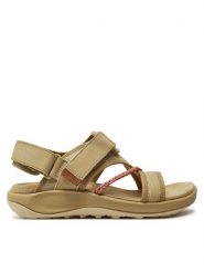 Merrell Sandały Terran 4 Backstrap J006746 Beżowy. Brązowe sandały Merrell, bez wzorów, ze skóry, bez obcasa, na płaskiej podeszwie, bez zapięcia. Za 289.99 zł.