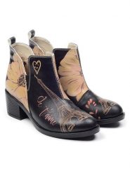 Goby Botki ze wzorem rozmiar: 37. Botki Goby, bez wzorów, bez obcasa, bez zapięcia. Za 304.99 zł.