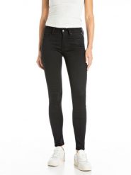 Replay Dżinsy - Skinny fit - w kolorze czarnym rozmiar: W25/L30. Czarne jeansy Replay, l, z aplikacjami, klasyczne. Za 259.95 zł.