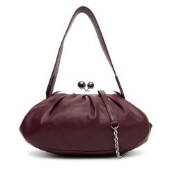 Torebka Weekend Max Mara. Fioletowe kopertówki Weekend Max Mara, bez wzorów, wizytowe, bez dodatków. Za 1,819.00 zł.