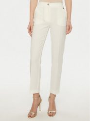 Marciano Guess Spodnie materiałowe 5RGB03 7115A Biały Slim Fit. Białe spodnie materiałowe Marciano Guess, z aplikacjami, z materiału. Za 499.99 zł.