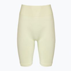 Spodenki treningowe damskie Gymshark Flex Cycling. Szare szorty sportowe Gymshark, bez wzorów, na fitness i siłownię. Za 109.99 zł.
