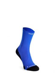 Skarpety do biegania X-Socks Trailrun Perform Crew. Niebieskie skarpetki X-Socks, bez wzorów, z materiału. Za 120.99 zł.