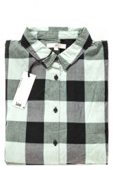 KOSZULA DAMSKA LEE BELL SKOSZULA DAMSKA LEEVE SHIRT PALE MINT L45ZKHER 112110688. Zielone koszule Lee, l, bez wzorów, bez kołnierzyka, bez ramiączek. W wyprzedaży za 59.99 zł.
