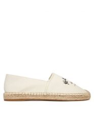 KARL LAGERFELD Espadryle KL80110A Écru. Espadryle KARL LAGERFELD, bez wzorów, z materiału, bez obcasa. Za 659.99 zł.